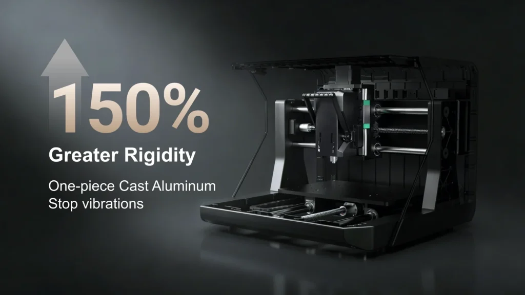 Độ cứng lớn hơn 150%