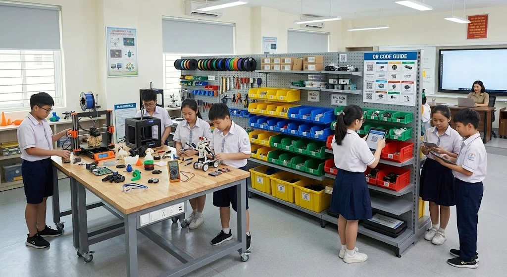 Một góc phòng học Stem
