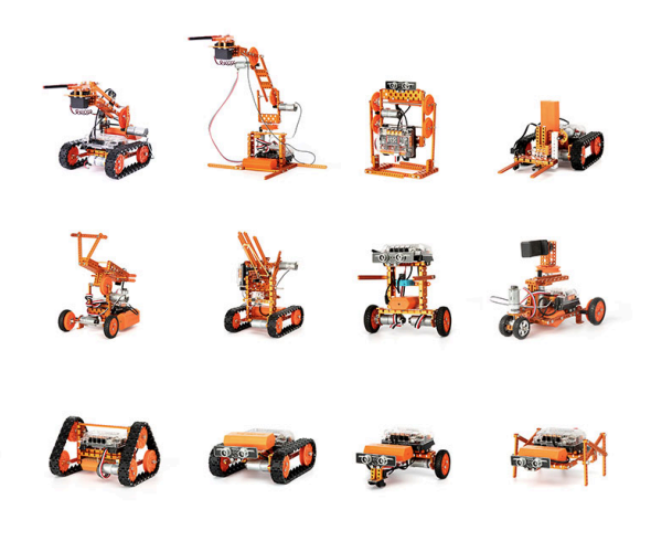 Bộ robot STEAM 12 trong 1 WeeeBot RobotStorm