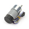 12V Metal DC Gearmotor w/Encoder (90:1, 122RPM, 38Kg.cm)
